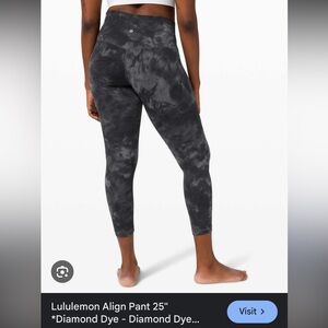 Lululemon Diamond-Dye Align 25 in Leggings